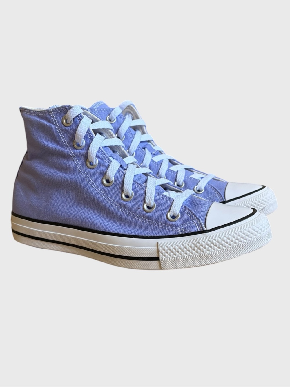 NWB Converse CTAS Canvas Hi-Top Sneakers Women's Size 8 Very Peri Purple Granola